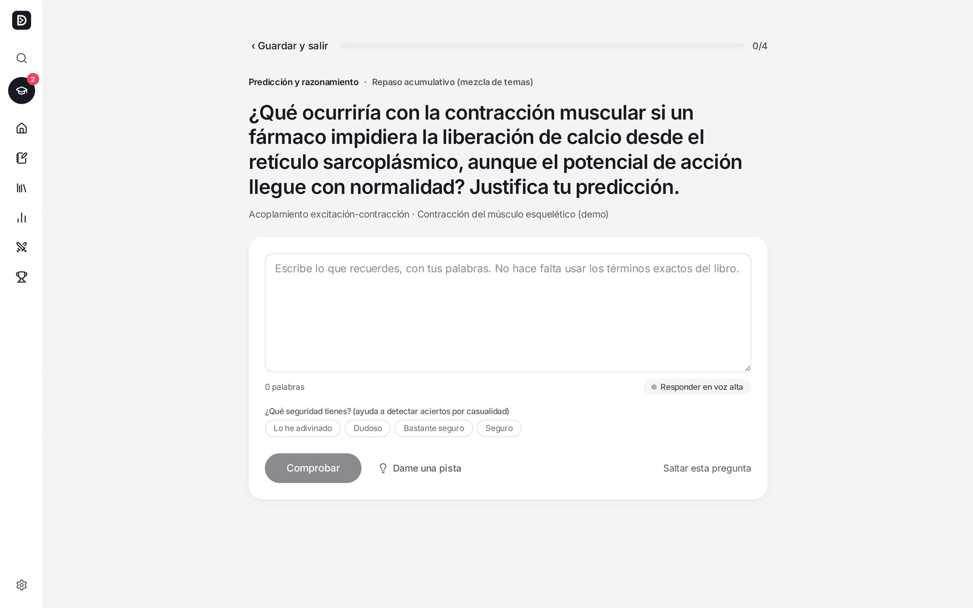 Pregunta abierta corregida con rúbrica en Deep Learning